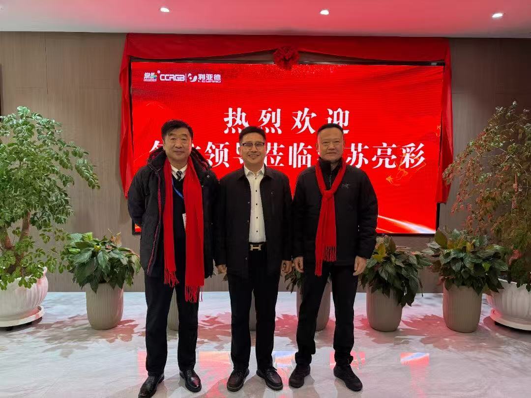 聚焦顯示新勢能｜行業專家蒞臨江蘇亮彩，共謀發展新引擎